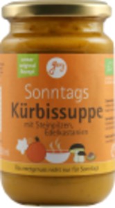 Georg BIO Sonntags Kürbissuppe