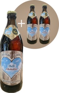Röhrlbräu Bayern Liebe Helles alkoholfrei + 2 Flaschen gratis