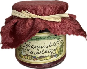 Schmankerl-Garage Johannisbeer - Stachelbeer Fruchtaufstrich