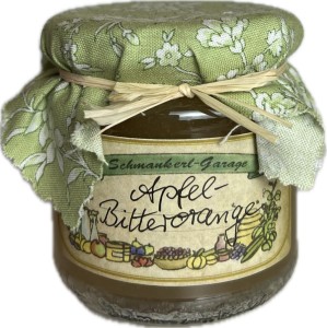 Schmankerl-Garage Apfel - Bitterorangen Fruchtaufstrich