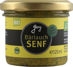 Georg BIO Senf Bärlauch