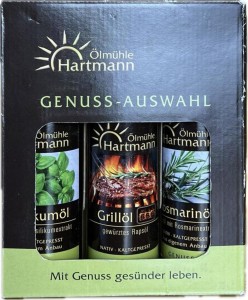Hartmann Genuss Öl - Auswahl 3er Set