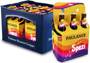 Paulaner Spezi 6-Pack-Kasten