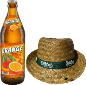 Erl Orangenlimonade + gratis Strohhut