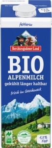 Berchtesgadener Land Alpenmilch 1,5% - BIO