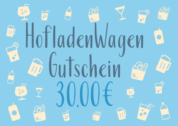 Geschenkgutschein - 30 EUR