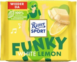 Ritter Sport Funky white Lemon
