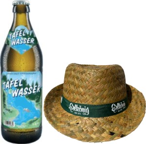 Erl Tafelwasser + gratis Strohhut