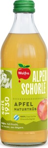 Wolfra Apfelschorle trüb
