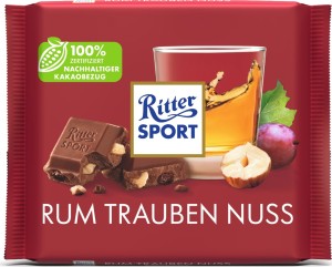 Ritter Sport Rum Traube Nuss