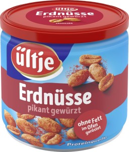 Ültje Erdnüse pikant gewürzt