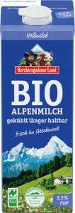 Berchtesgadener Land Alpenmilch 3,5% - BIO