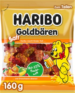 Haribo Saft Goldbären