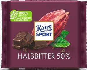Ritter Sport Halbbitter 50%