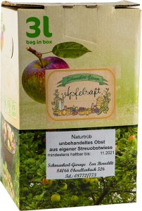 Schmankerl-Garage Apfelsaft naturtrüb