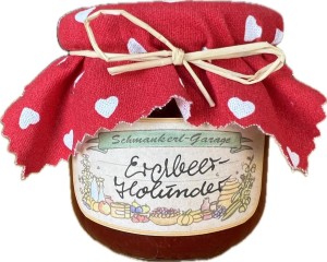 Schmankerl-Garage Erdbeer-Holunder Marmalad