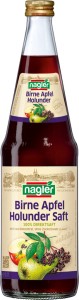 Nagler Birne-Apfel-Holunder-Saft 100%
